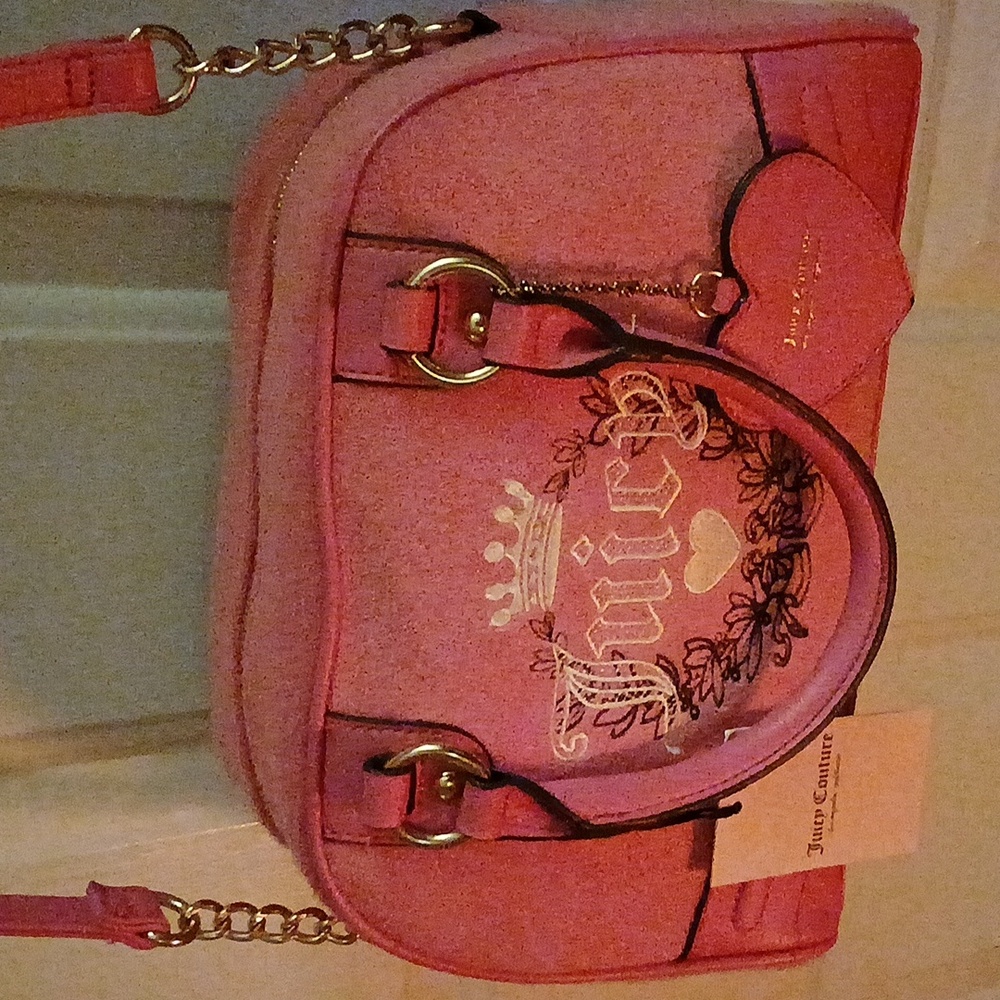 FREE SHIPPING TODAY ONLY Free Love Hot Pink Heritage Bowler Bag With Wallet